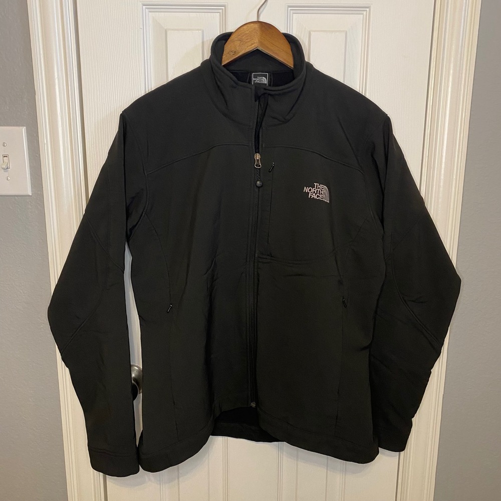 The North Face Apex Bionic Soft Shell Jacket Women's XL Black Full‎ Zip